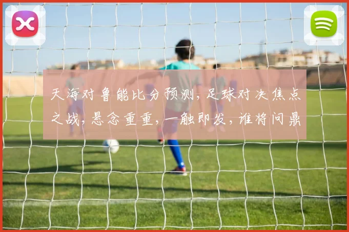 天海对鲁能比分预测,足球对决焦点之战,悬念重重,一触即发,谁将问鼎